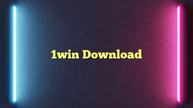 1win Download