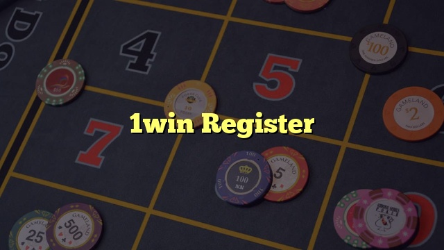 1win Register