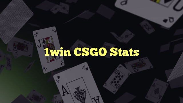 1win CSGO Stats