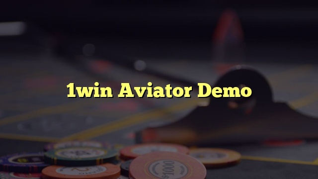 1win Aviator Demo